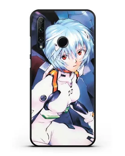Чехол аниме Евангелион - Рей пилотирующая Еву силиконовый для Honor 20e