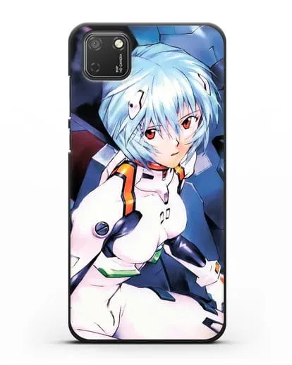 Чехол аниме Евангелион - Рей пилотирующая Еву силиконовый для Honor 9S