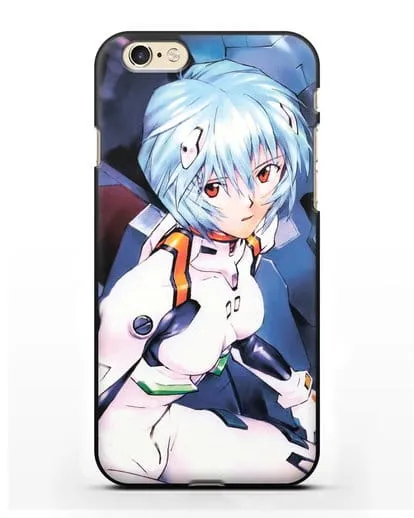 Чехол аниме Евангелион - Рей пилотирующая Еву силиконовый для iPhone 6s