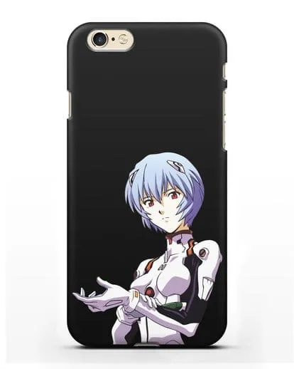 Чехол аниме Евангелион - Рей пилотирующая Еву силиконовый для iPhone 6s