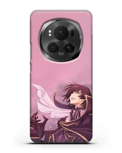 Чехол аниме Код Гиас - Трагичный Лелуш силиконовый для Honor Magic 6 Pro