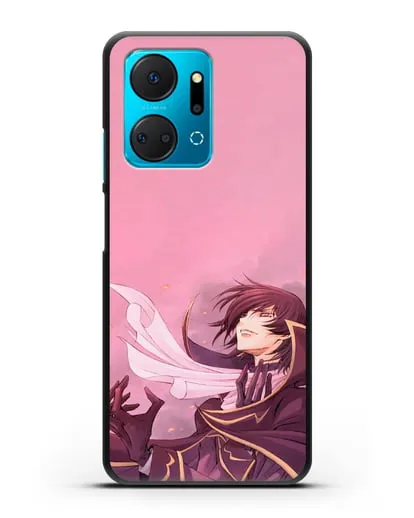 Чехол аниме Код Гиас - Трагичный Лелуш силиконовый для Honor X7a Plus