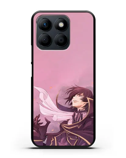 Чехол аниме Код Гиас - Трагичный Лелуш силиконовый для Honor X8b