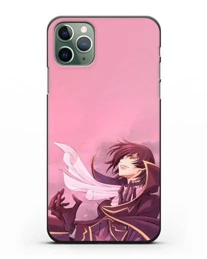 Чехол аниме Код Гиас - Трагичный Лелуш силиконовый для iPhone 11 Pro Max