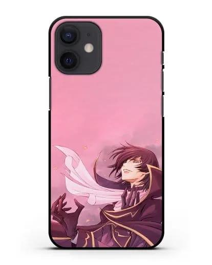 Чехол аниме Код Гиас - Трагичный Лелуш силиконовый для iPhone 12 mini