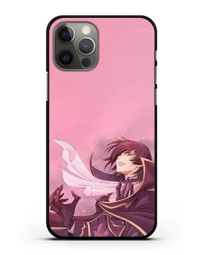 Чехол аниме Код Гиас - Трагичный Лелуш силиконовый для iPhone 12 Pro