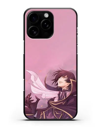 Чехол аниме Код Гиас - Трагичный Лелуш силиконовый для iPhone 16 Pro Max