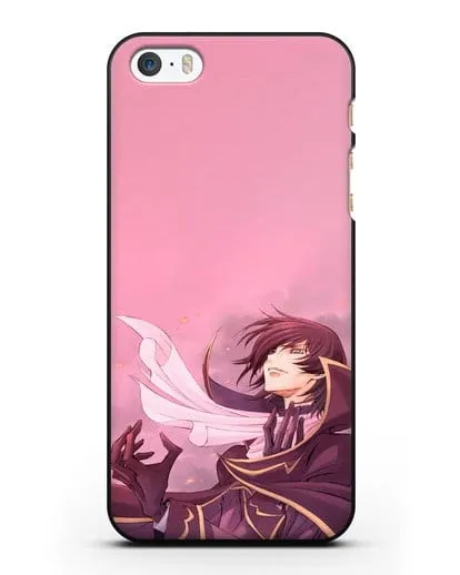 Чехол аниме Код Гиас - Трагичный Лелуш силиконовый для iPhone 5/5s/SE