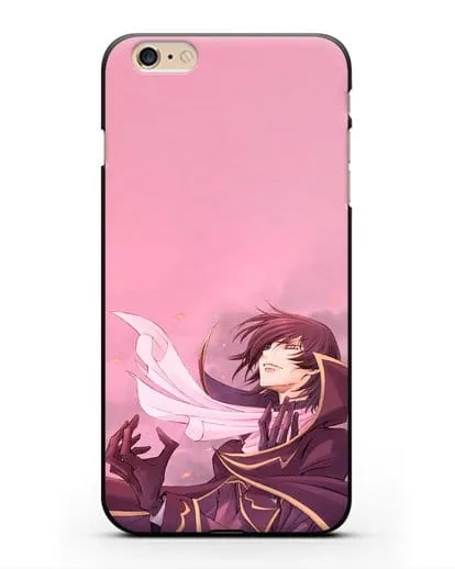 Чехол аниме Код Гиас - Трагичный Лелуш силиконовый для iPhone 6s Plus