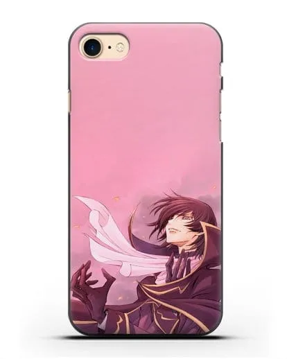 Чехол аниме Код Гиас - Трагичный Лелуш силиконовый для iPhone 7