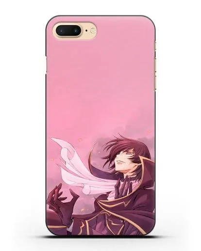 Чехол аниме Код Гиас - Трагичный Лелуш силиконовый для iPhone 7 Plus