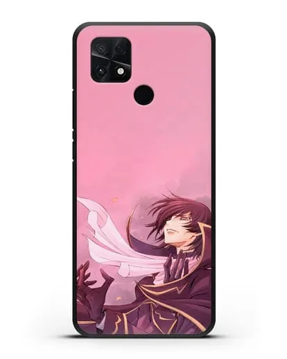 Чехол аниме Код Гиас - Трагичный Лелуш силиконовый для Xiaomi Poco C40