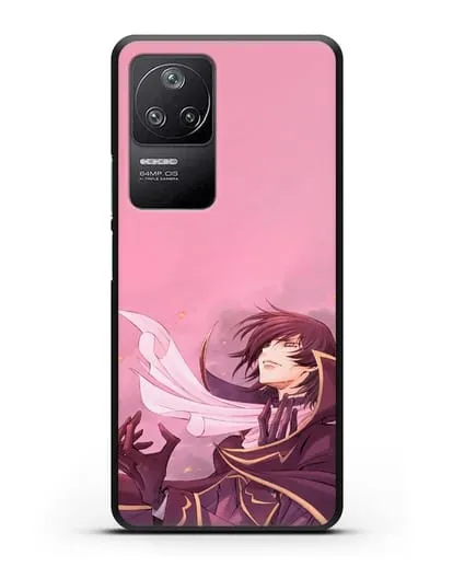 Чехол аниме Код Гиас - Трагичный Лелуш силиконовый для Xiaomi Poco F4