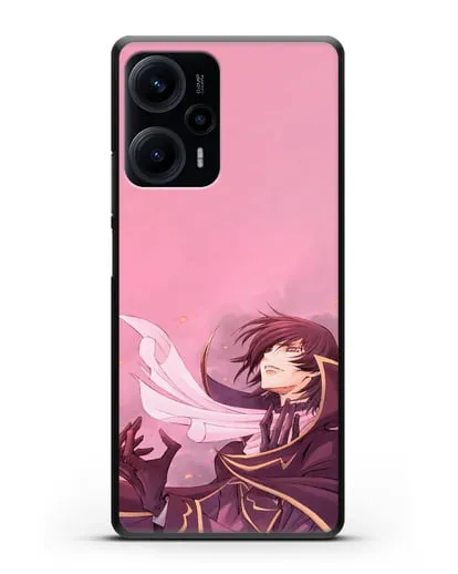 Чехол аниме Код Гиас - Трагичный Лелуш силиконовый для Xiaomi Poco F5