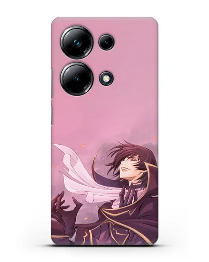 Чехол аниме Код Гиас - Трагичный Лелуш силиконовый для Xiaomi Poco M6 Pro