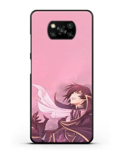 Чехол аниме Код Гиас - Трагичный Лелуш силиконовый для Xiaomi Poco X3