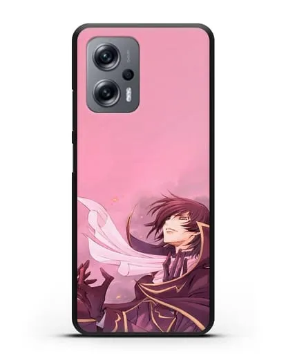 Чехол аниме Код Гиас - Трагичный Лелуш силиконовый для Xiaomi Poco X4 GT