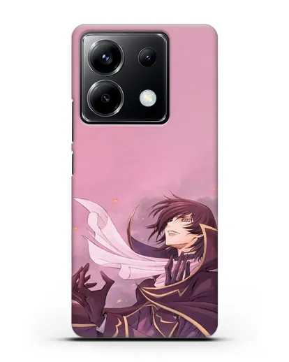 Чехол аниме Код Гиас - Трагичный Лелуш силиконовый для Xiaomi Poco X6