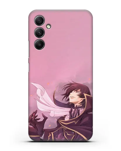 Чехол аниме Код Гиас - Трагичный Лелуш силиконовый для Samsung Galaxy A34 [SM-A346]