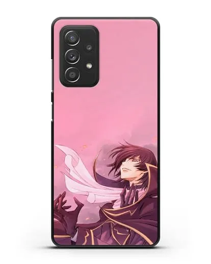 Чехол аниме Код Гиас - Трагичный Лелуш силиконовый для Samsung Galaxy A53
