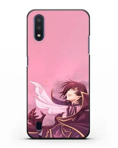 Чехол аниме Код Гиас - Трагичный Лелуш силиконовый для Samsung Galaxy M01 [SM-M015F]
