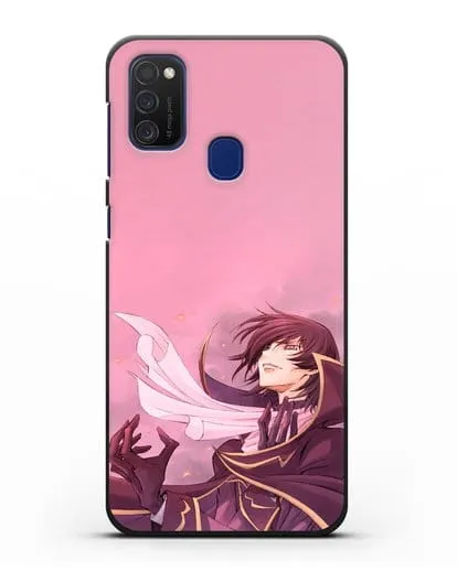 Чехол аниме Код Гиас - Трагичный Лелуш силиконовый для Samsung Galaxy M21 [SM-M215F]