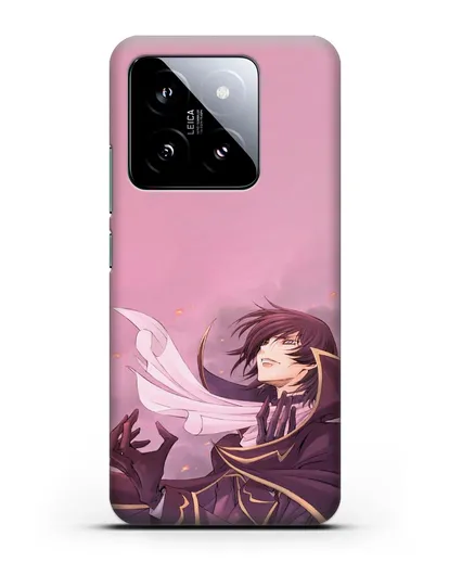 Чехол аниме Код Гиас - Трагичный Лелуш силиконовый для Xiaomi 14