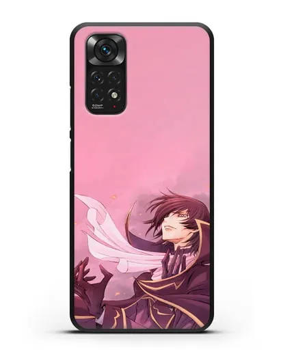 Чехол аниме Код Гиас - Трагичный Лелуш силиконовый для Xiaomi Redmi Note 11