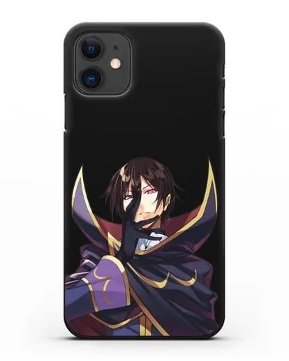Чехол аниме Код Гиас - Лелуш приказывает силиконовый для iPhone 11