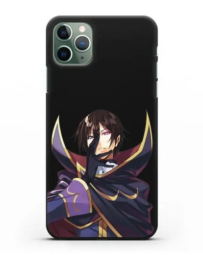 Чехол аниме Код Гиас - Лелуш приказывает силиконовый для iPhone 11 Pro Max