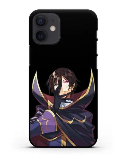 Чехол аниме Код Гиас - Лелуш приказывает силиконовый для iPhone 12 mini