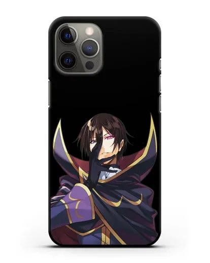 Чехол аниме Код Гиас - Лелуш приказывает силиконовый для iPhone 12 Pro Max