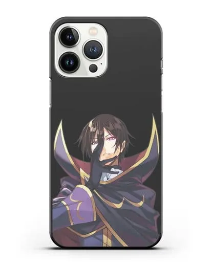 Чехол аниме Код Гиас - Лелуш приказывает силиконовый для iPhone 13 Pro Max