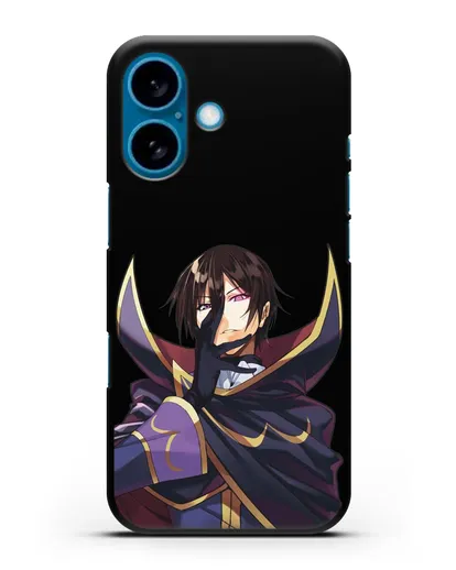 Чехол аниме Код Гиас - Лелуш приказывает силиконовый для iPhone 16