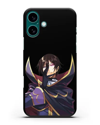 Чехол аниме Код Гиас - Лелуш приказывает силиконовый для iPhone 16 Plus