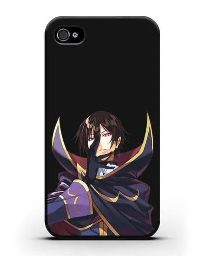Чехол аниме Код Гиас - Лелуш приказывает силиконовый для iPhone 4/4s