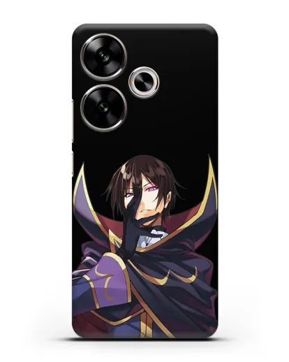 Чехол аниме Код Гиас - Лелуш приказывает силиконовый для Xiaomi Poco F6