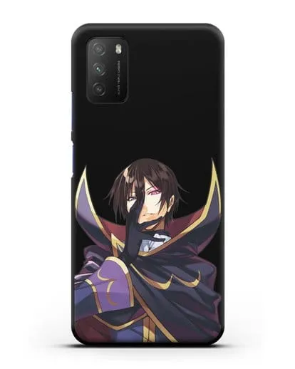 Чехол аниме Код Гиас - Лелуш приказывает силиконовый для Xiaomi Poco M3
