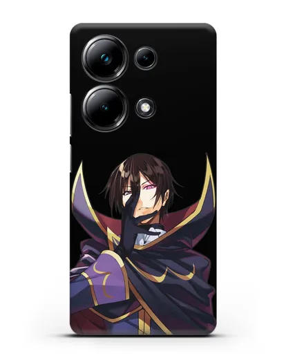 Чехол аниме Код Гиас - Лелуш приказывает силиконовый для Xiaomi Poco M6 Pro