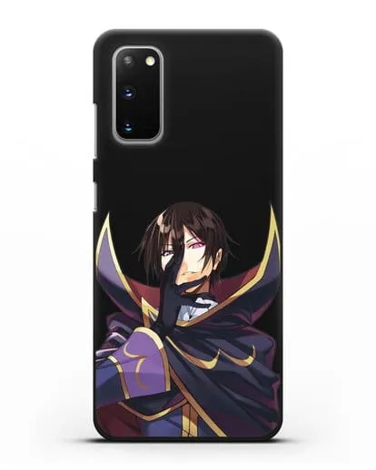 Чехол аниме Код Гиас - Лелуш приказывает силиконовый для Samsung Galaxy S20 [SM-G980F]