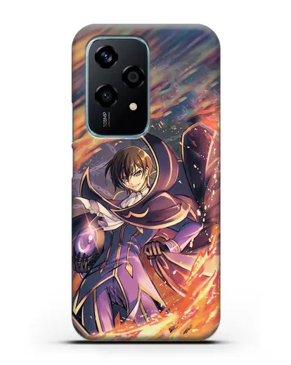 Чехол аниме Код Гиас - Лелуш в огне силиконовый для Honor 200 Lite