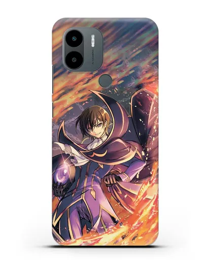 Чехол аниме Код Гиас - Лелуш в огне силиконовый для Xiaomi Poco C51