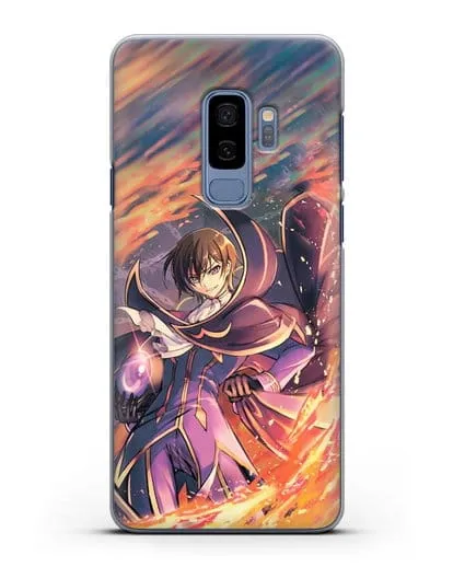 Чехол аниме Код Гиас - Лелуш в огне силиконовый для Samsung Galaxy S9 Plus [SM-G965F]
