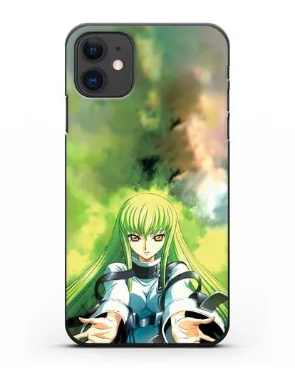 Чехол аниме Код Гиас - С.С. силиконовый для iPhone 11