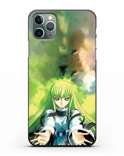 Чехол аниме Код Гиас - С.С. силиконовый для iPhone 11 Pro Max