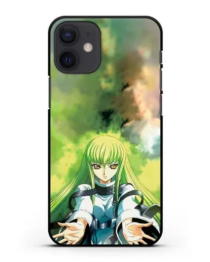 Чехол аниме Код Гиас - С.С. силиконовый для iPhone 12 mini