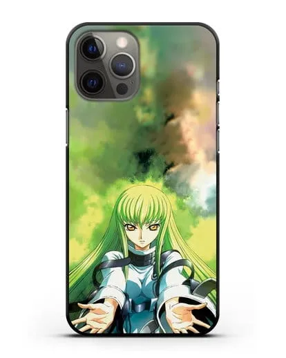 Чехол аниме Код Гиас - С.С. силиконовый для iPhone 12 Pro Max