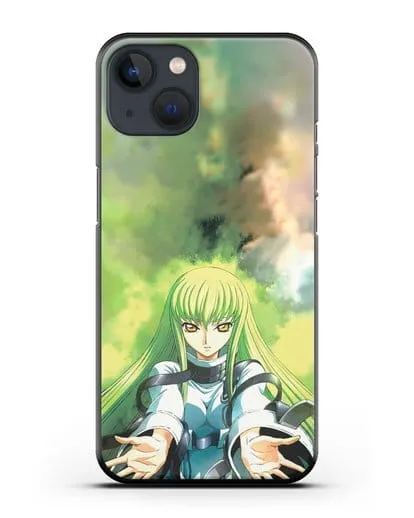 Чехол аниме Код Гиас - С.С. силиконовый для iPhone 13