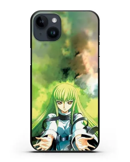 Чехол аниме Код Гиас - С.С. силиконовый для iPhone 14 Plus