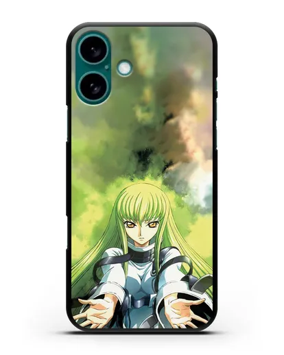 Чехол аниме Код Гиас - С.С. силиконовый для iPhone 16 Plus